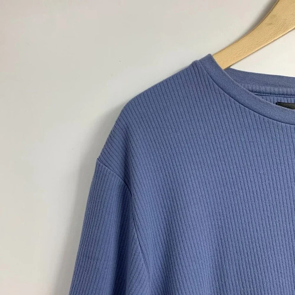 Croft & Barrow Women's Ribbed Cotton ( Lot of 2) Crew Neck Short Sleeves Size XL - Picture 4 of 15